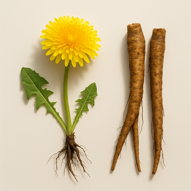 <h4>Dandelion + Chicory root</h4>