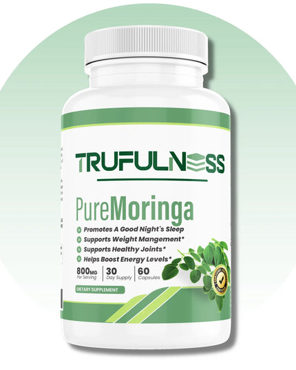 Moringa by Trufulness: promotes healthy cortisol levels with its natural properties
