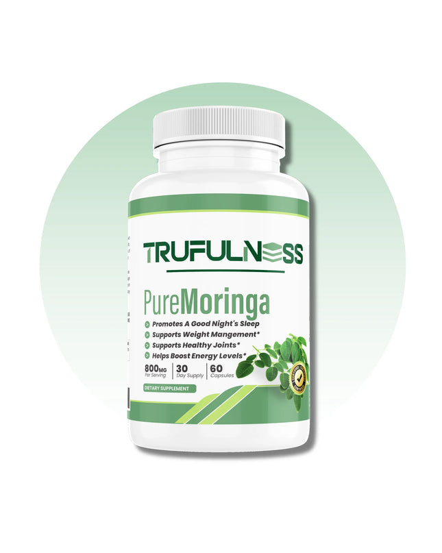 Moringa by Trufulness: promotes healthy cortisol levels with its natural properties