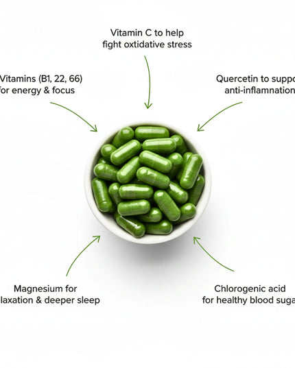 Moringa by Trufulness: promotes healthy cortisol levels with its natural properties