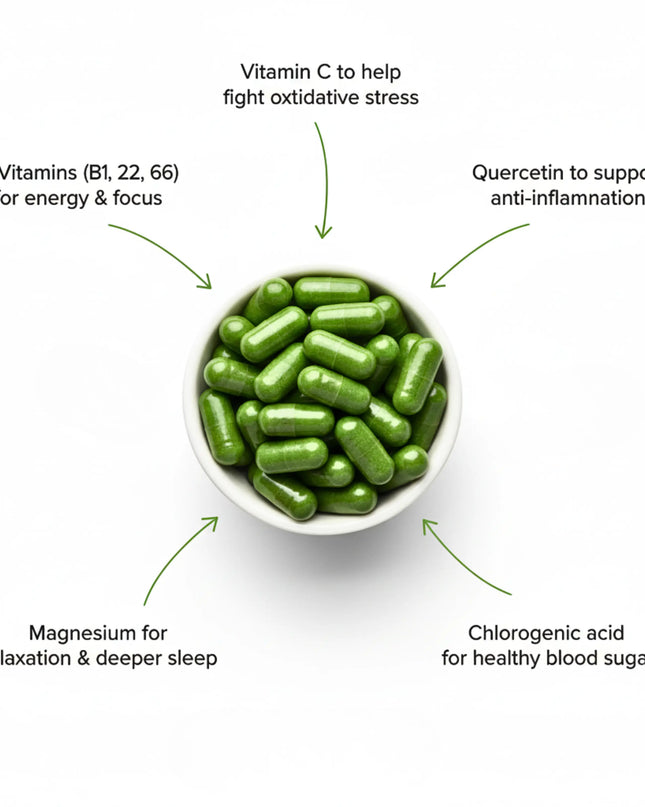 Moringa by Trufulness: promotes healthy cortisol levels with its natural properties