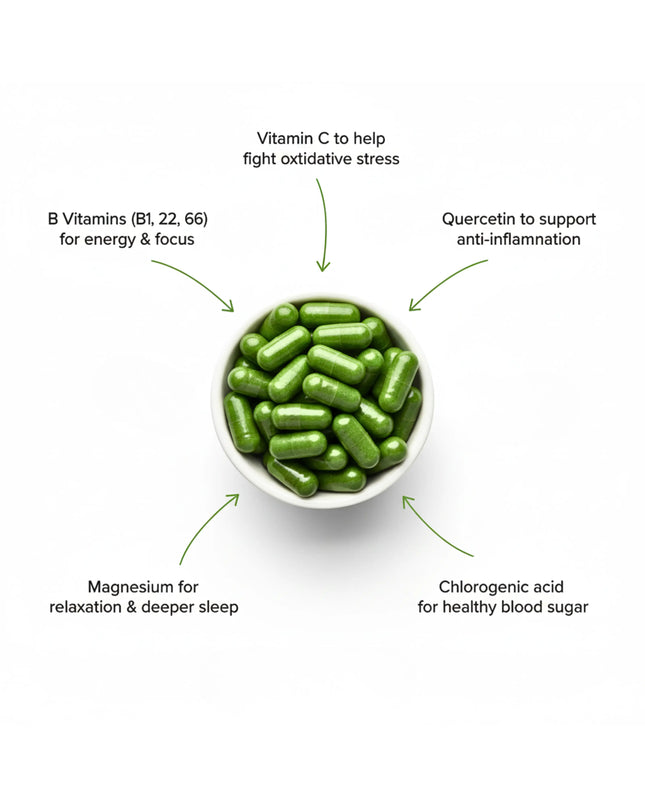 Moringa by Trufulness: promotes healthy cortisol levels with its natural properties