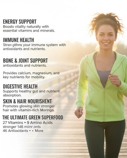 Moringa by Trufulness: promotes healthy cortisol levels with its natural properties